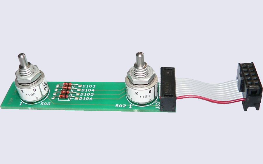 EASYsa - Gray coded rotary selector with DIN 41651 connector