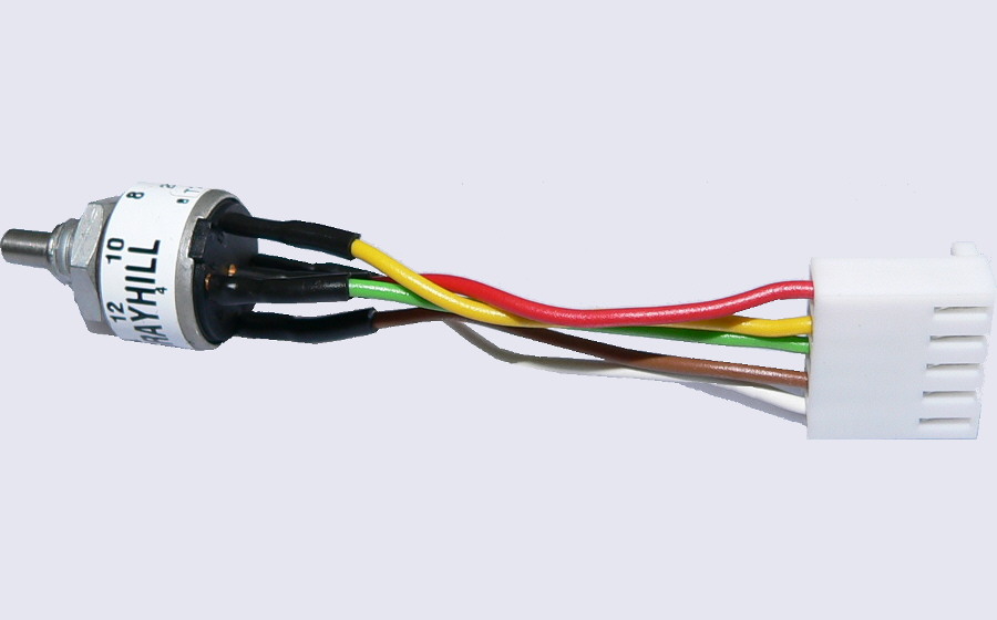 EASYsa - Gray coded rotary selector with Molex connector