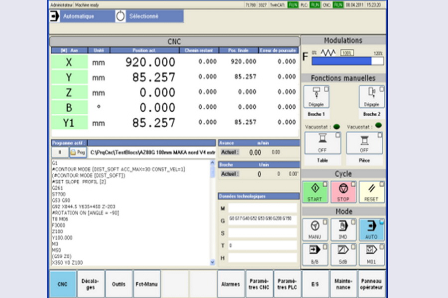 EASYsa - HMI for CNC engineering