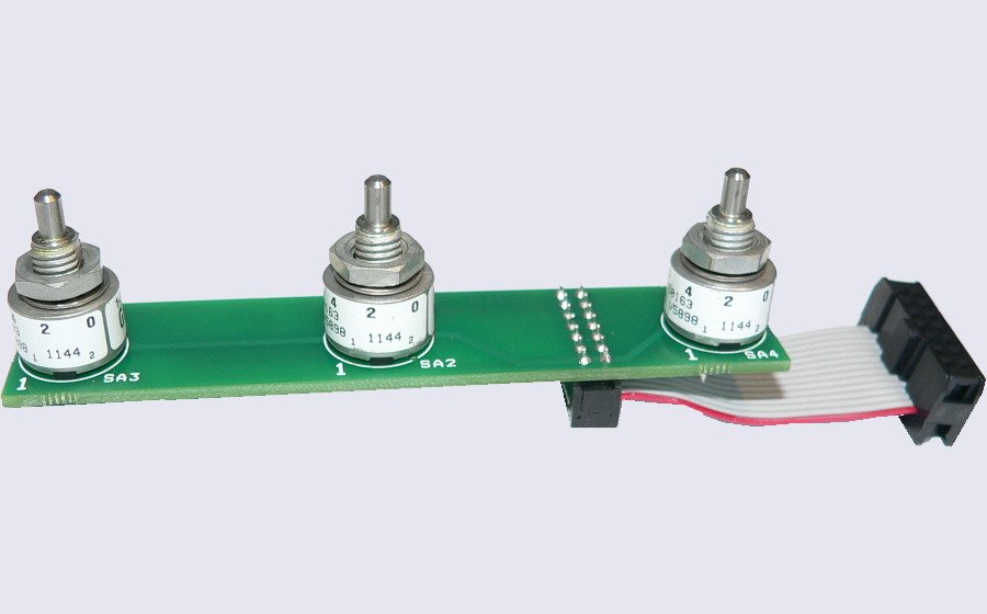 EASYsa - Gray coded rotary selector with DIN 41651 connector